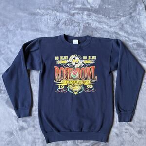 Vintage 1993 University of Michigan Rose Bowl Sweatshirt Youth XL Womens S/M
